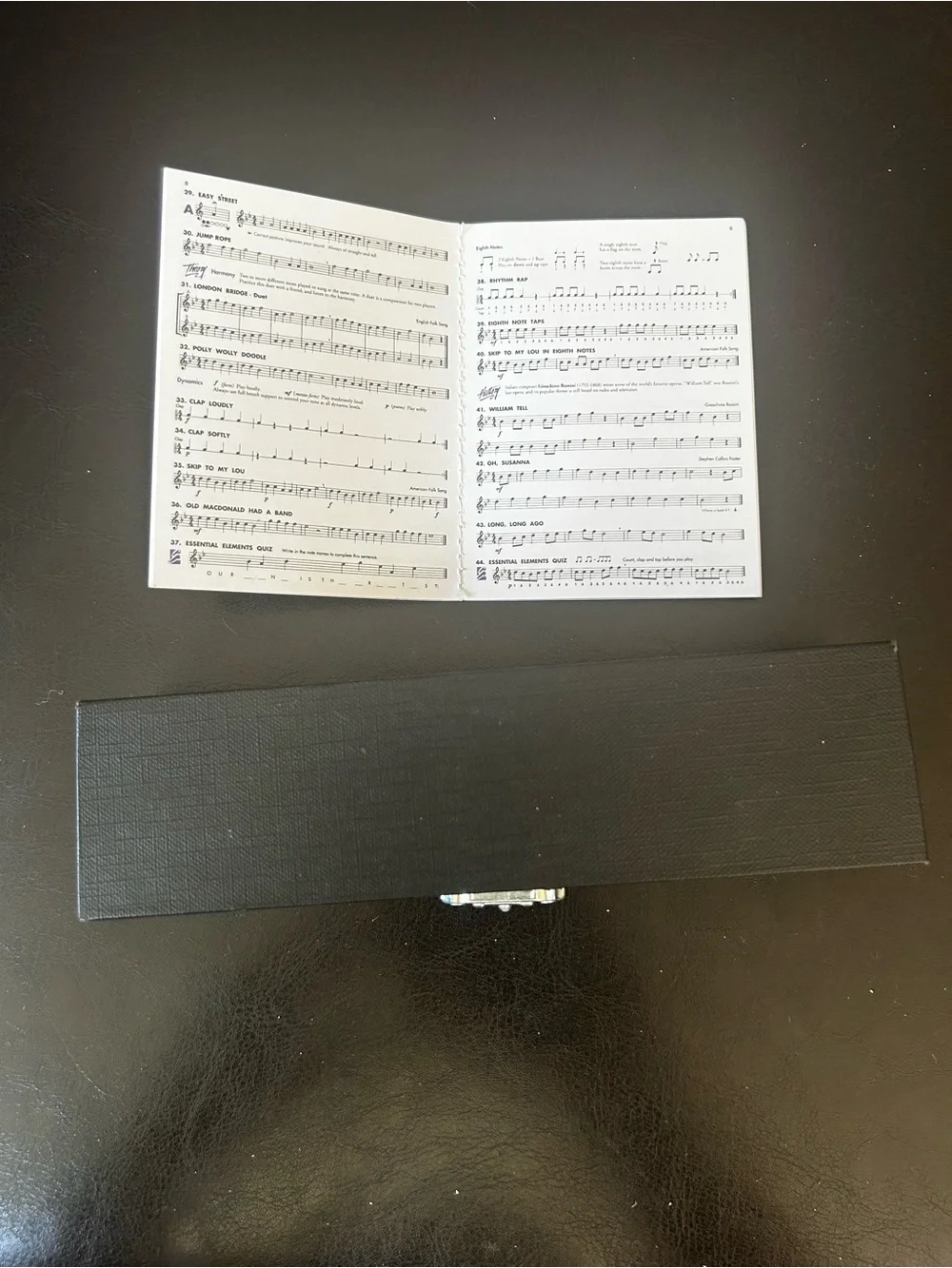 American Girl Doll Flute and Stand Set